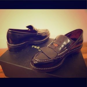 Rag&Bone Platform Penny Loafers With Original Box
